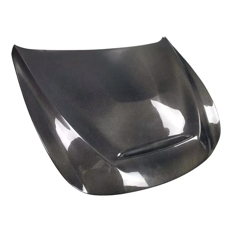 GTS Style Carbon Fiber Hood for  G37 G25 Q40 4-Door Bonnet Body Kit with New Condition and Included Bolts